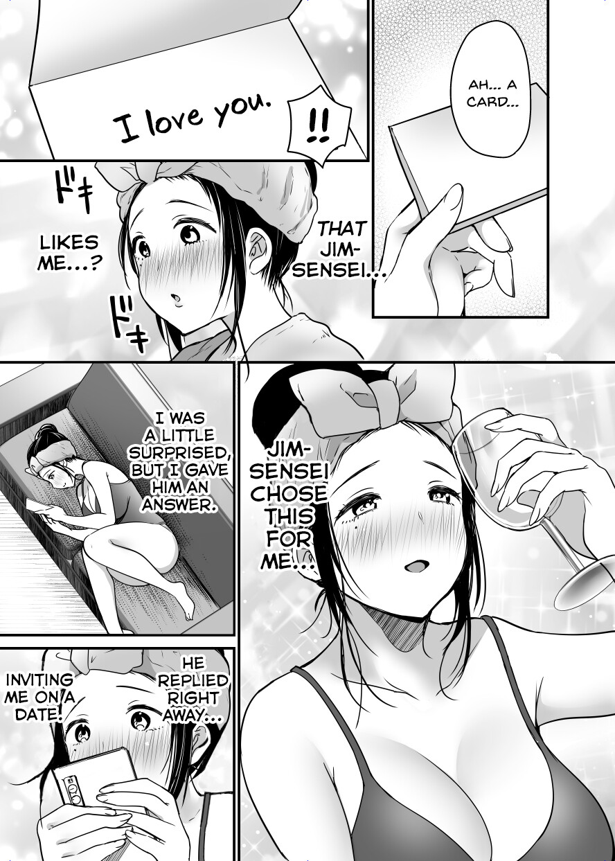 Hentai Manga Comic-I can't escape from Mr. Jim - A middle-aged foreign man is always hanging out with me-Read-11
